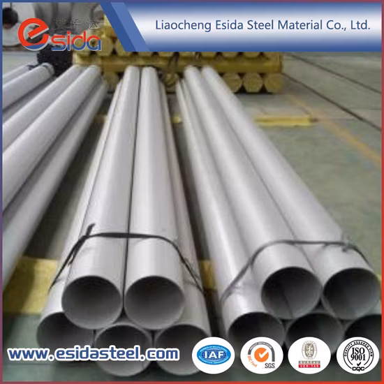 ASTM AISI 201 304 316 316L 430 Decapado Ba 2b Pulido brillante Acero inoxidable laminado en caliente sin costura / Tubo soldado para materiales de construcción
